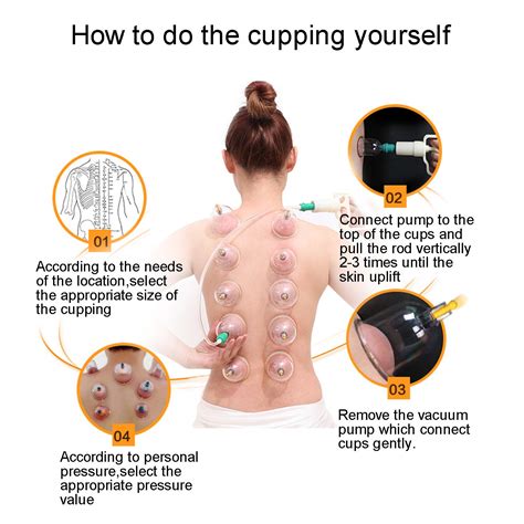 Cupping Therapy Sets,12 Cups Hijama Cupping Set with Pump for Back Neck Joint Pain Relief ...