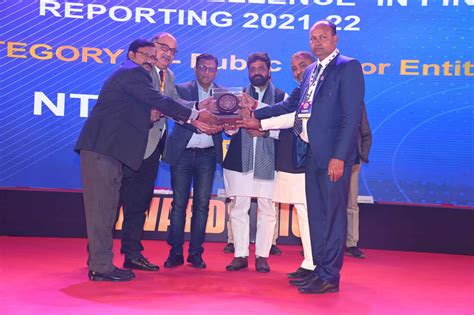 ICAI Award for Excellence in Financial Reporting to NTPC | NTPC Limited