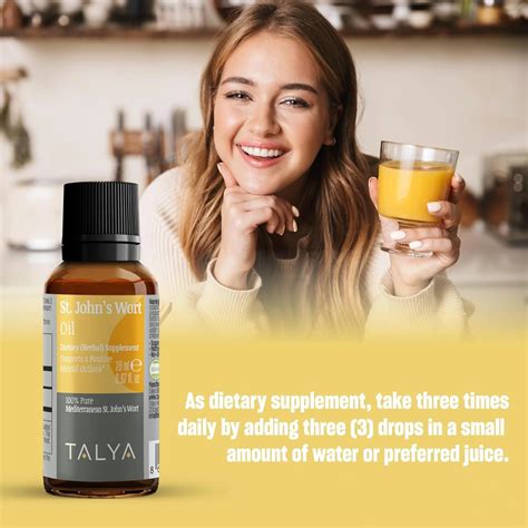 Talya, St. Johns Wort Oil, 0.67 Oz – Maple Herbs