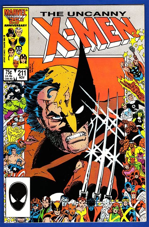 X-Men 211 | Marvel comics covers, Marvel comic books, Comic book covers