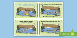 5 Little Ducks Sequencing