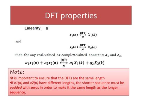 Image result for DFT Properties
