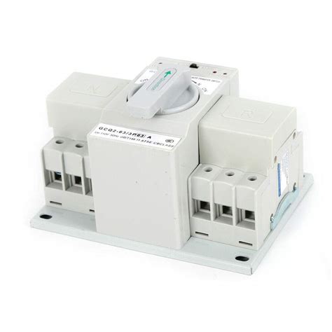 Buy 3P Dual Power Automatic Transfer Switch Generator Changeover Switch ...