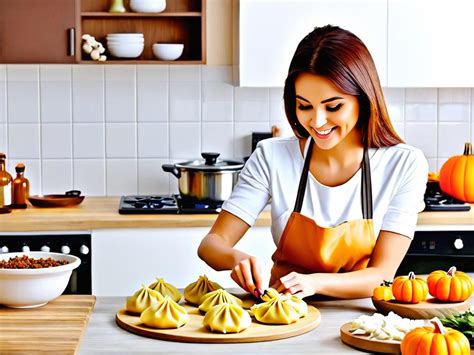 Манты с мясом и тыквой по-узбекски: традиционное блюдо в новом прочтении