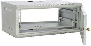 ESSTECH 4U CCTV DVR NVR Cabinet Box Wall Mount With Lock Network Rack ...