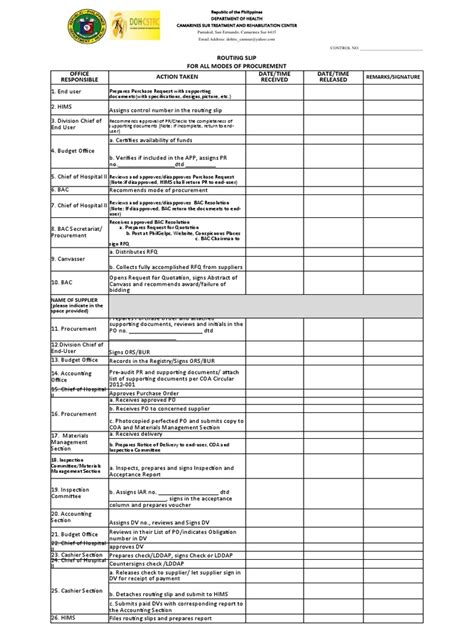 Check Routing Slip Template 的图像结果