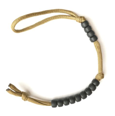 LETHALIFE Ranger Beads Black Non-reflective Tactical, Pace Counter ...