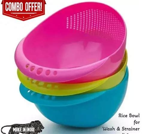 fcity.in - Rice Washing Bowl Filter Cleaning Pasta Washing Rice All Beans