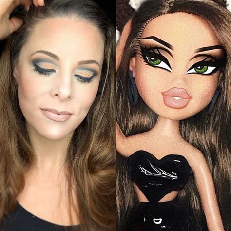 simple bratz makeup