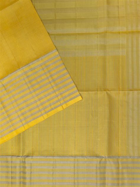 Pale Yellow Tripura Pattu Soft Silk Saree with Self Weave – Gowri ...