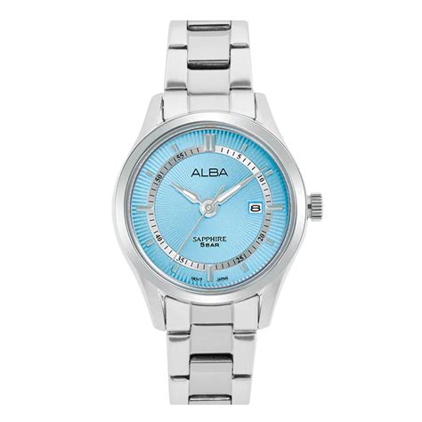 Alba AS9R21X1 Asterix Light Blue Dial Watch – The Watch Factory