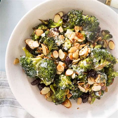 How to make Charred Broccoli With Almonds & Cherries Recipe