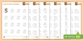 Letter Formations Worksheets | Phonics | Primary Learning