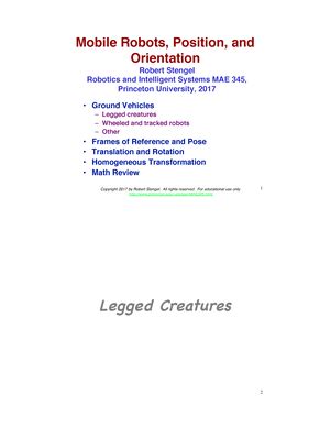 Neural Networks - Neural Networks! Robert Stengel! Robotics and ...