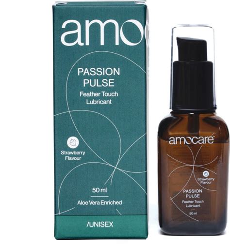 Amocare Passion Pulse | Strawberry Flavour | Lubricant Price in India ...