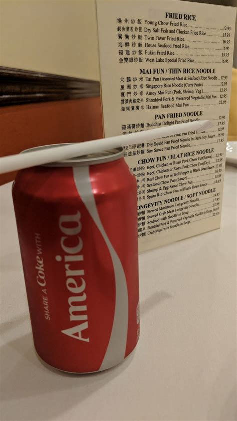 Menu at West Lake restaurant, Matawan