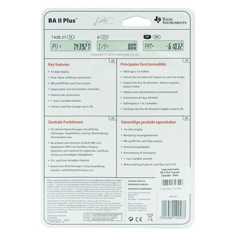 Using BA 2 Plus Calculator 的图像结果