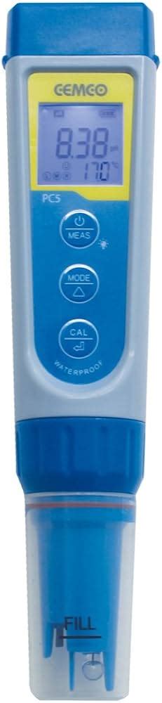 CEMCO pH ECメーター PC5 独特の上品 - 水質管理