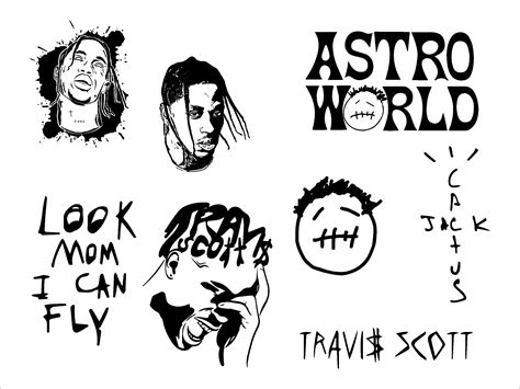 Travis Scott Svg Bundle, Cactus Jack Svg, Travis Scott Shirt Svg ...