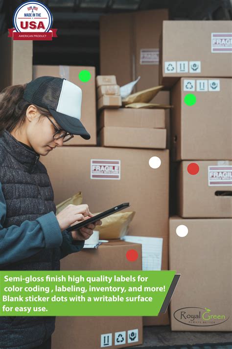 Dot stickers 1.5 inch colors 38mm – Royal Green Market