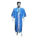 Blue color Graduation Gown-Velvet | My Website