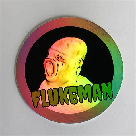 Flukeman Holographic Sticker (the X-files) - Etsy