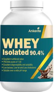 Ankerite WHEY ISOLATED 90.2 Whey Protein Price in India - Buy Ankerite ...