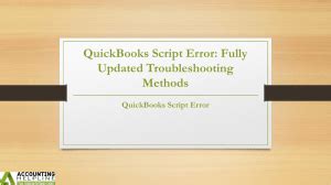 Image result for QuickBooks Error Script