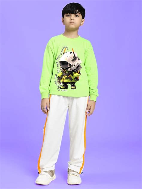 IMPERIAL SIDE ZIPPER JOGGER FOR BOYS AND GIRLS OFF WHITE | Buy Online ...