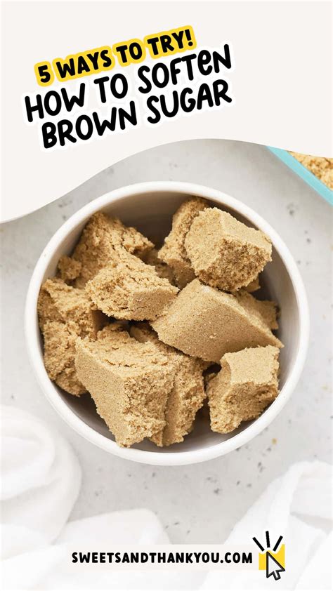 How To Soften Brown Sugar (+Keep It Soft For Later!)