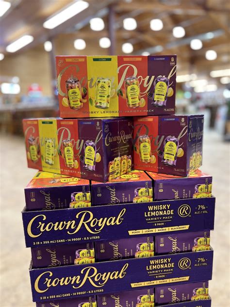 Crown Royal Whisky Lemonade RTD Variety Pack - Happy Harry's Bottle Shop