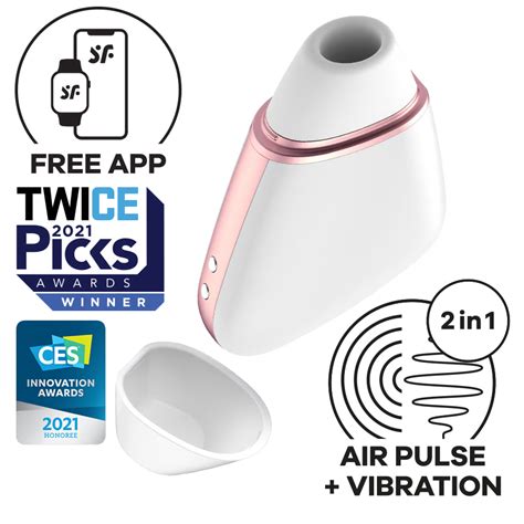 Satisfyer Love Triangle: Air Pulse Clitoral Stimulator for Women