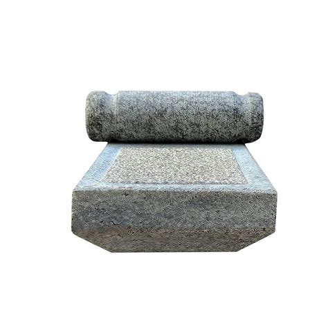 Ammikkalu, Traditional Hand Grinder, Grindstone (Grey, Length - 10 Inc ...