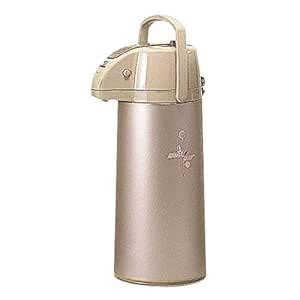 Zojirushi Glass Lined Vacuum Insulated Air Pot, 1.85 litres, Herb Cacao ...