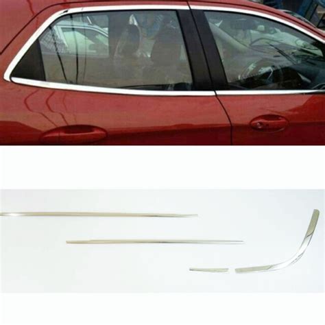 Maruti Suzuki Ertiga 2015 Full Window Chrome Garnish Trims (Set Of 16Pcs.)