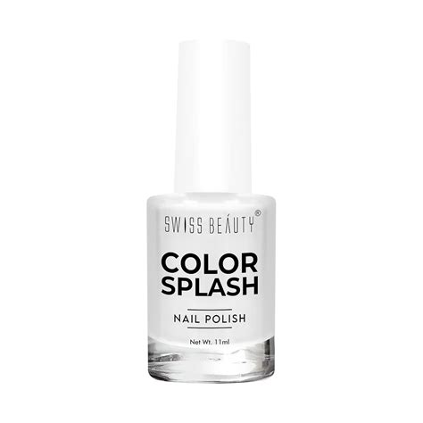Buy Swiss Beauty Color SPLASH Nail Polish, Shade- 58, 11ml Online at ...