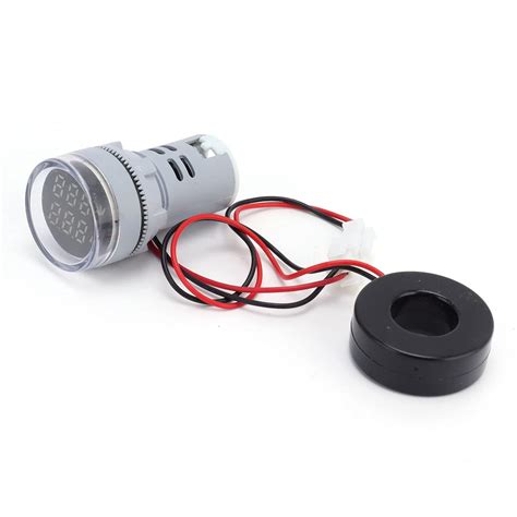 Current Meter Signal Light, 60~500V AC AD16-22DVA Industrial Control ...