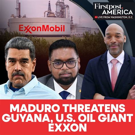 Maduro Threatens Guyana, US Oil Giant Exxon | Firstpost America | N18G