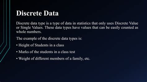 Different Types of Data 的图像结果