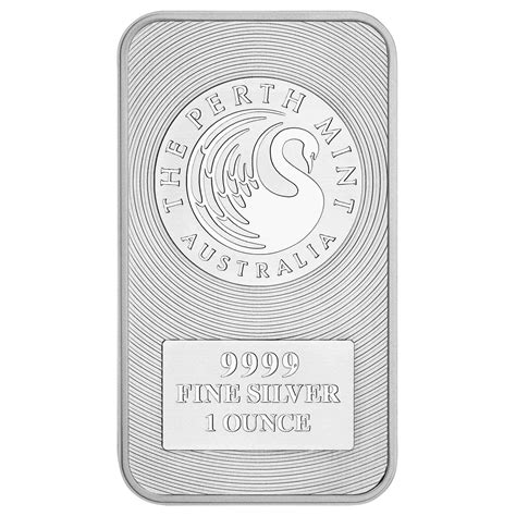 Perth Mint Rectangle Silver Bullion - 1 Oz | Imperial Bullion