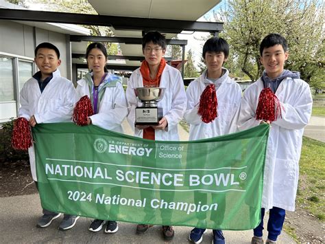 Mountaineers Triumph Again: Second Straight National Science Bowl Victory!