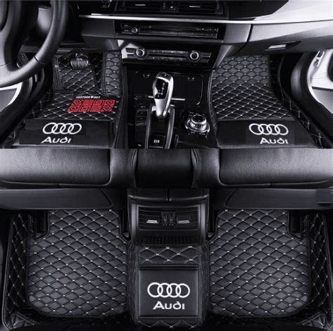 Audi Q7 7seat 2016~2019 Waterproof Leather Car Floor Mats Car Carpet ...