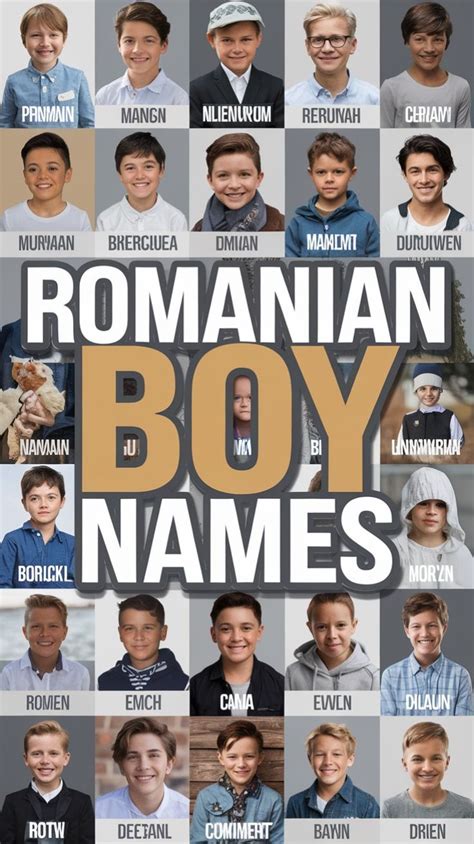 Romanian Boy Names: Timeless Names for Your Baby in 2025 | Boy names ...