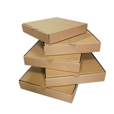 N-A Premium Kraft Corrugated Pizza Boxes - Lock Corner India | Ubuy