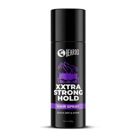 Xxtra Strong Hold Hair Spray (150ml) – Beardo India