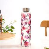 Premium Glass Water Bottles Online - Transparent Bottles | Nestasia