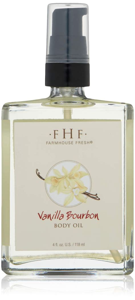 Buy FarmHouse Fresh Vanilla Bourbon Body Oil, Vanilla Bourbon, 4 Fl Oz ...