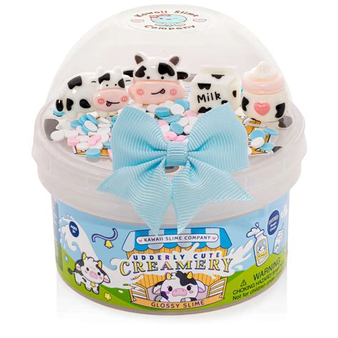 Udderly Cute Creamery Glossy Signature Dome™ Slime – Nantucket Kids
