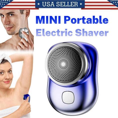 Mini-Shave Portable Electric Razor for Men USB | Ubuy India