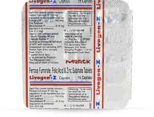 Buy LIVOGEN Z CAPTAB 15'S Online & Get Upto 60% OFF at PharmEasy